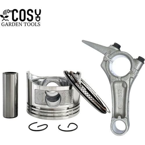 Gasoline Generator Micro Tiller Connecting Rod and Piston Ring kit for 152F 154F 168F 170F 177F 190F Engine Motor Spare Part