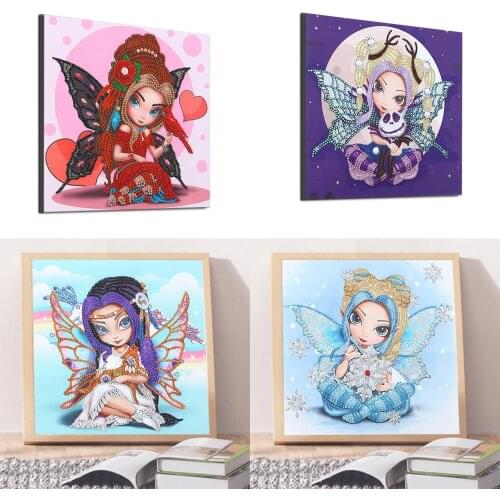 DIY Rhinestone 5D Special Shaped Kit Mosaic Dress Lady Diamond Painting Beauty Ornament Art Pictures Rhinestone Cross Stitch