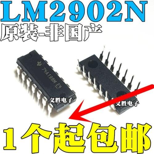 New and original LM2902 LM2902N LM2902P DIP14