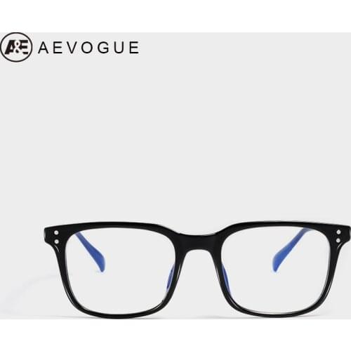 AEVOGUE Eyeglasses Women Anti Blue Light Blocking Reduces Digital Eye Strain TR90 Frame Clear Lens Unisex Spectacle Frame AE0658