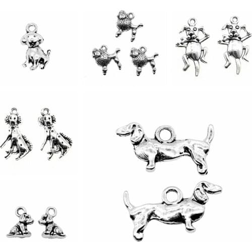 Phone charm Puppy Charms for jewelry making