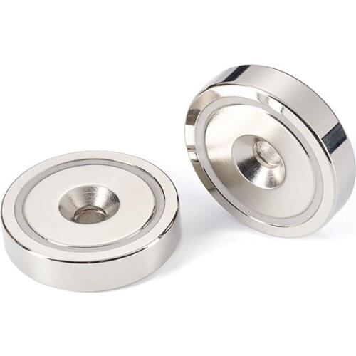 Countersunk Round Neodymium Magnet Round Super Powerful Strong Permanent Magnetic Imanes Disc Rare Earth Fridge Magnets for DIY