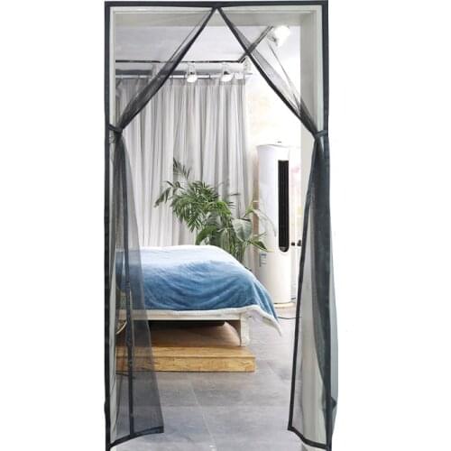 Strong Magnetic Door Curtain,Glass Fiber Anti-Mosquito And Insect-Proof Automatic Closing Invisible Gauze ,Large-Size Custom