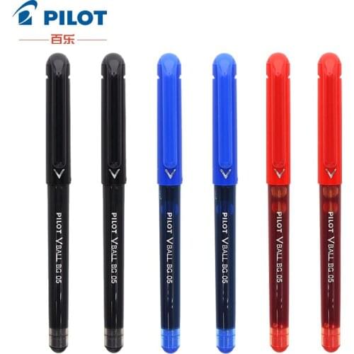 PILOT BL-LVE Straight Liquid Neutral Water Pen Walk Bead Pen Transparent Rod Pull-out Cap-type 0.5 Smooth Fast Dry