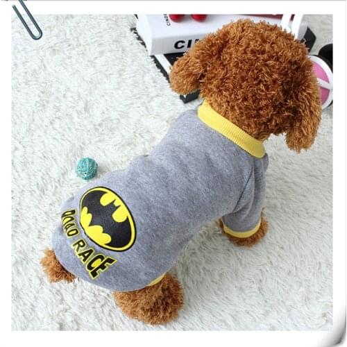 Warm Pet Dog Clothes Puppy Coat Clothing for Small Dogs Sweatshirt Vest Superhero Costume Winter Dog Clothes Apparel 15Q