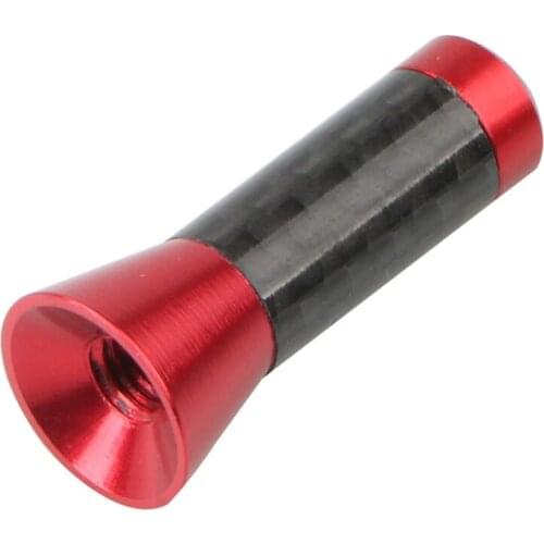 1PCS Universal 3.5CM Carbon Fiber Car Antenna Short Carbon Fiber Auto Antenna Decoration Antenna Aluminum Black Red Blue Silver