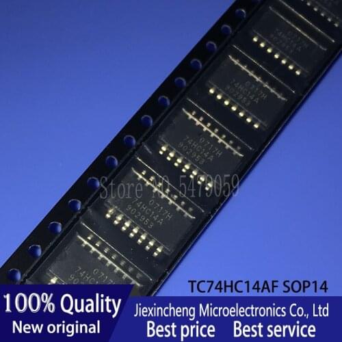 10PCS TC74HC14AF 74HC14A SOP14 TC74HC14AP 74HC14AP DIP14 New original