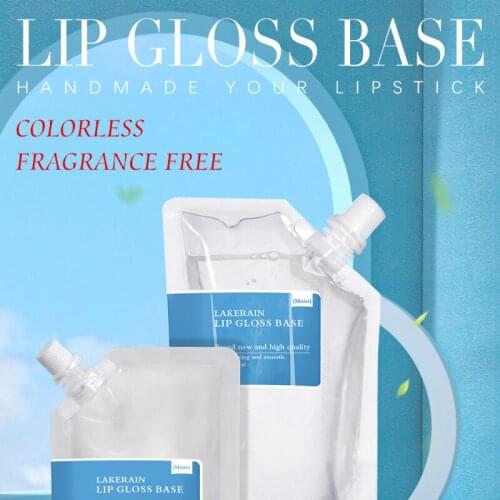 25/50/100ml DIY Lipstick Raw Material Moisturizing Matte Transparent Lip Gloss Base Gel Oil Non-stick Gel Lip Gloss Lipgloss
