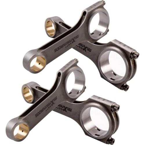 4PCS H-Beam Connecting Rods for Mercedes M270 DE16 1.6T W176 W246 W/ ARP Bolts 152.2mm