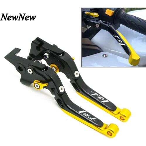 Motorcycle Accessories CNC Adjustable Extendable Folding Brake Clutch Levers Handle Bar For YAMAHA FZ1 Fazer FZ 1 2001-2015