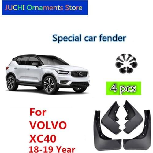 Car Fender Mudguard Splash Flaps Mud Guard Mudflap Accessories for VOLVO XC40