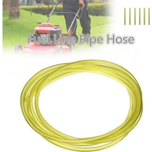 3m Long Yellow 3mmX5mm Tygon Petrol Fuel Gas Pipe Hose For Chain Saw Blower Useful Multifunction Durable Pipes