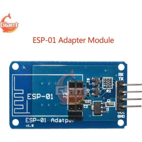 ESP8266 ESP01 Serial Port WIFI Wireless Module ESP-01 Adapter Module 5V 3.3V For Arduino Transceiver Receiver Adapter Board