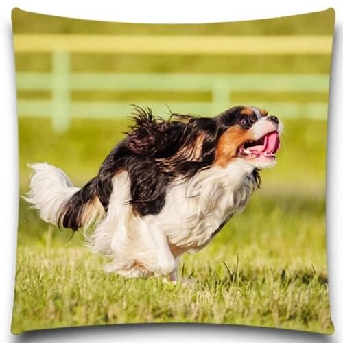 Dog Pattern Cushion Cover Dog For Children Decorative Sofa Throw Pillow Car Chair Home Decor Pillow Case almofadas 5size