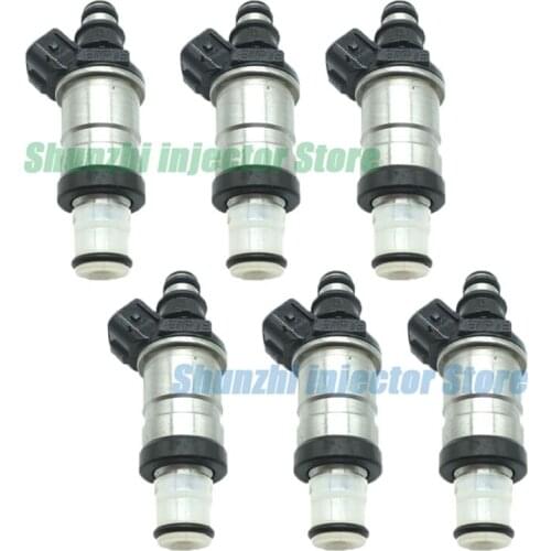 6pcs Fuel Injector Nozzle For Honda Accord Civic for Acura CL 06164-P8A-A00 FJ340 1998-200206164-P8A-A00 06164P8AA00