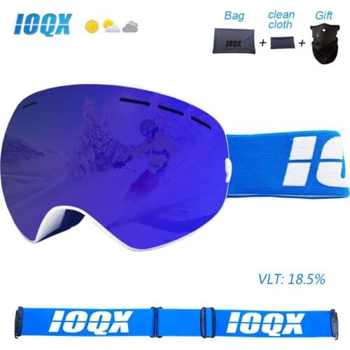 Ski Goggles UV400 Protection Snowboard Eyewear Anti-fog Big Ski Mask Snow Snowmobile Man Women Skiing Outdoor Sport Glasses