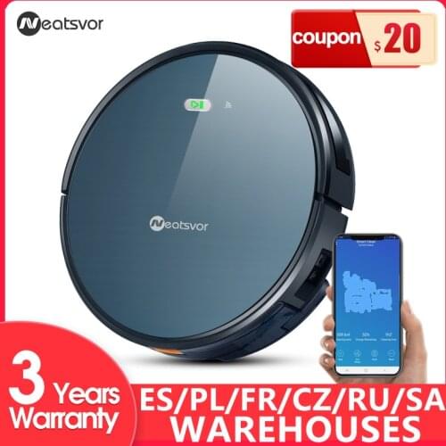 NEATSVOR X500 Multifunctional Robotic Vacuum Cleaner 3000PA Poweful Suction 3in1 home dry wet mopping cleaning robot Auto Charge