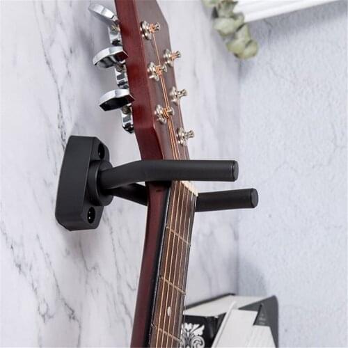 Wall Mount Guitar Hanger Hook Non-slip Holder Stand for Acoustic Guitar Ukulele Violin Bass Guitar Instrument Accessories