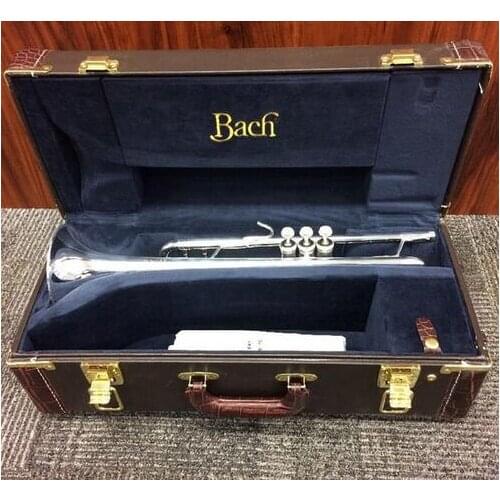 Brand New Trumpet Mouthpiece Accessories Case Professional Model Bb Trumpets LT180S37 Silver Plated
