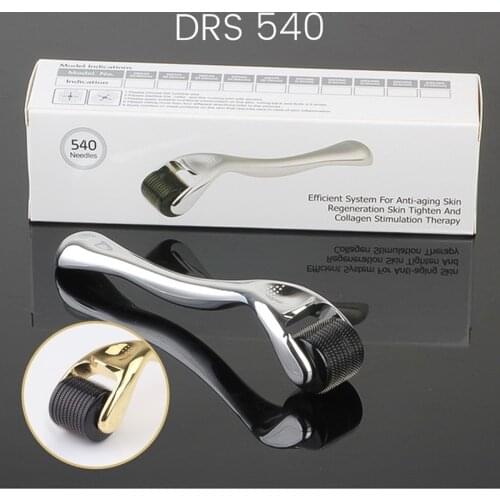 Facial Microneedle Roller Massage DRS 540 Derma Roller Needle Instrument Face Roller Massager Skin Care Beauty Household Tools