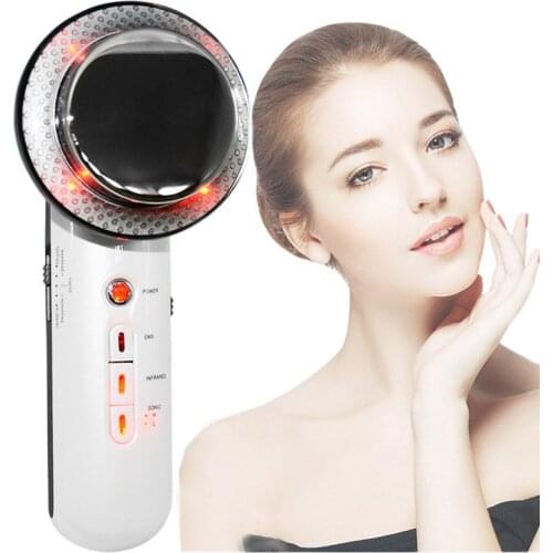 Ultrasound Cavitation EMS Body Slimming Weight Loss Anti-Cellulite Massager Fat Burner Galvanic Infrared Ultrasonic Therapy Tool