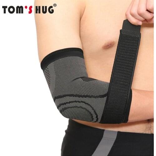 1 Pcs Elbow & Knee Pads Knee Elbow Pads Adult Knee Sleeve Adjustable Sports Cycling Gym Elbow Guard Brace Warm Volleyball