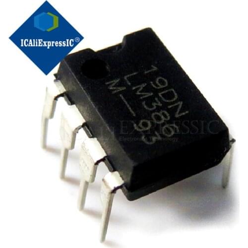 10PCS LM386N DIP8 LM386 DIP LM386N-1 LM386-1 Operational amplifier New original In Stock