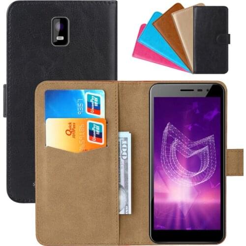 Luxury Wallet Case For Irbis SP494 PU Leather Retro Flip Cover Magnetic Fashion Cases Strap
