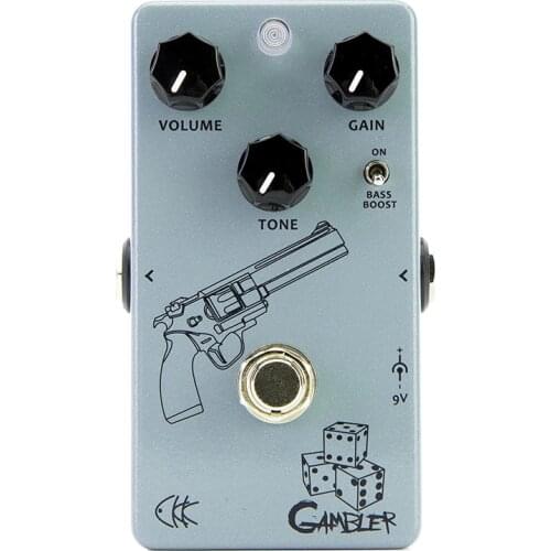 CKK Gambler High-Gain Overdrive Guitar Effect Pedal Electric Effects Guitar Parts Accessory CKK CL108