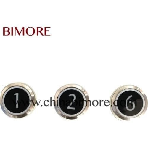 10PCS BIMORE Elevator push button KM51071111H03 KM51071101H03