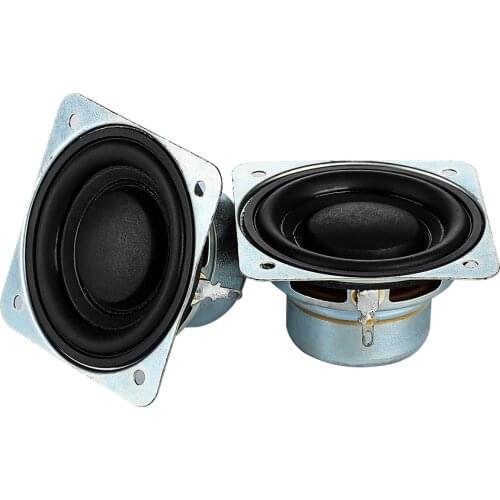 AIYIMA 2.25inch 60MM Neodymium Mid-Woofer 3Ohm10W Home Theater Paper Cone Rubber Edge Loudspeaker 2Pcs
