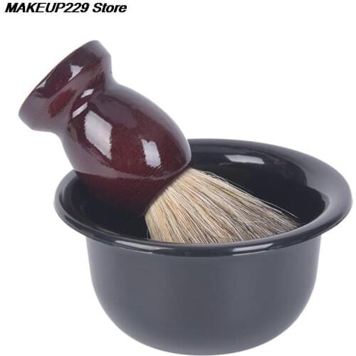 New 1pc Mens Shaving Bowl Soap Mug Cup Barber Shaving Brush Bowl Face Cleaning Tools Holder Male Shaving Appliance