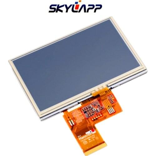 Original 4.3' inch Complete LCD Screen for Launch x431 diagun LCD display touch screen HSD043I9W1 REV:0 -A00 Free shipping