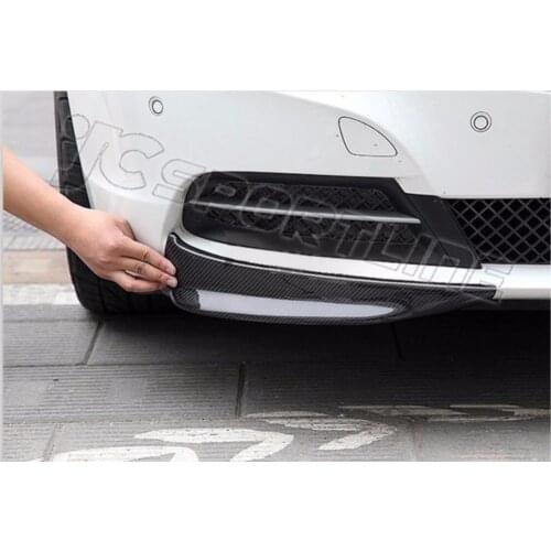 Carbon Fiber CAR FRONT BUMPER SPLITTERS LIP SPOILER SIDE APRONS FIT FOR 09-16 BMW Z4 E89 2009-2016