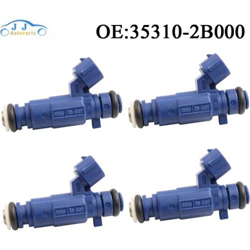 35310-2B000 Fuel Injector For Hyundai i20 i30 Kia Soul 1.6L Cee'D 1.4 Replacement Nozzle Injection Fuel Engine Injectors