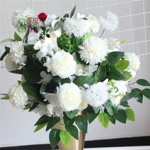 SPR wedding flower ball centerpiece decoration for wedding props wedding road lead flower-pink