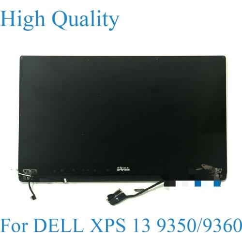 LCD Touch Screen Assembly Display For Dell XPS 13 9350 9360 07TH8V P54G P54G002 1920*1080 And 3200*1800 100% Tested