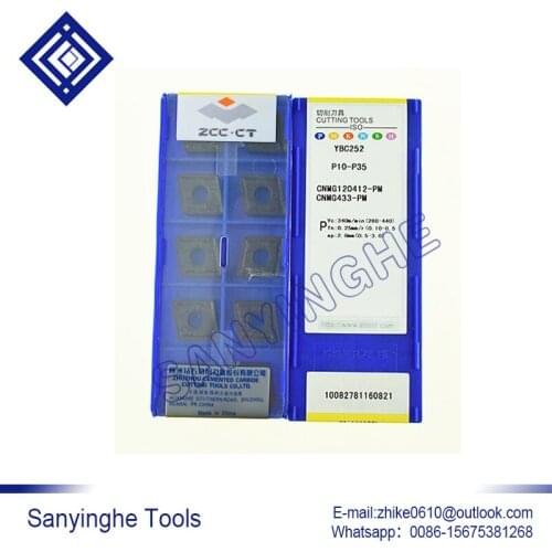 Free shipping high quality 10pcs/lots YBC252 SNMM190612-HDR cnc carbide turning inserts