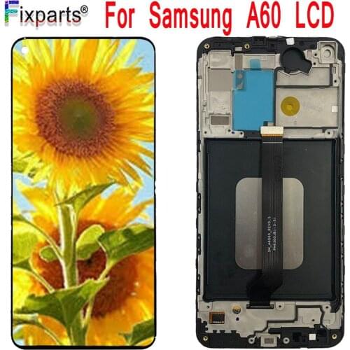 100% Tested New For Samsung galaxy A60 LCD 2019 Display Touch Screen Digitizer Assembly SM-A606F/DS SM-A6060 For Samsung A60 LCD