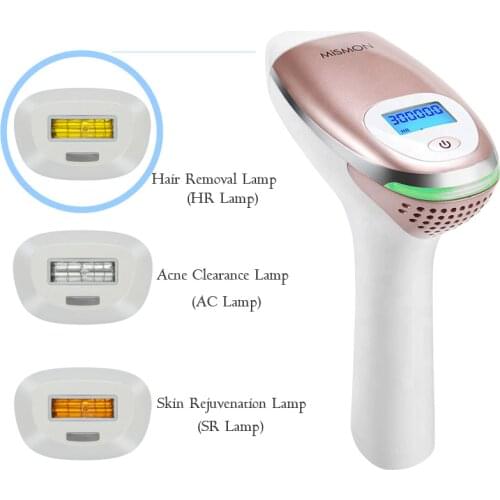 3 in 1 IPL Laser Hair Removals For Women Men Epilator LCD Display Laser Permanent Hair Remover Remove Body Face Bikini Hair FDA