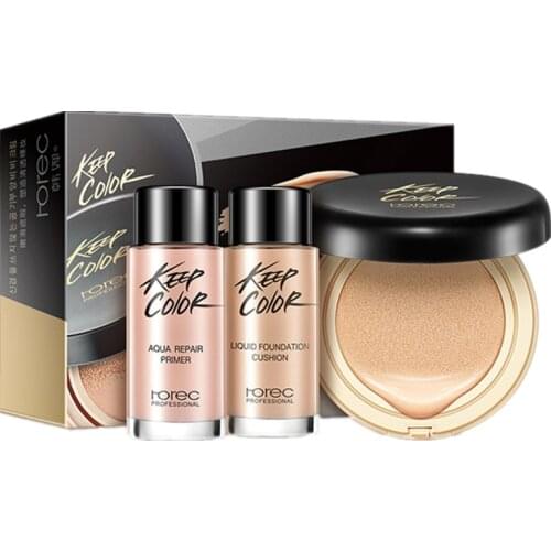 Brand Face makeup set,Fashion cosmetics kit,Moist Concealer BB Cream,Aqua Repair Cream,Liquid Fundation Cream,Air Cushion Cream