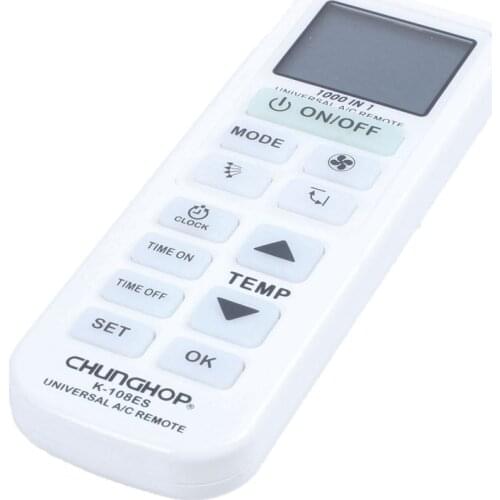 CHUNGHOP Universal A/C controller Air Conditioner air conditioning remote control K-108es USE FOR TOSHIBA PANASONIC SANYO
