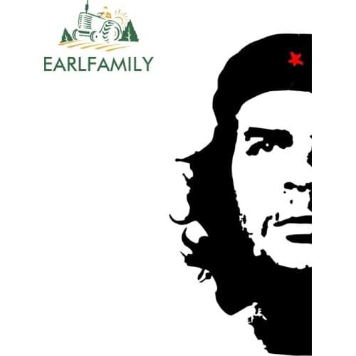 EARLFAMILY 13cm x 5.8cm for Che Guevara Warning Car Sticker VAN Motorcycle Scratch-Proof Decal Car Assessoires Graffiti Graphics