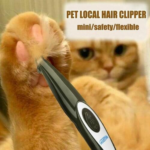 Portable Pet Hair Electric Clipper Trimmer Cat Dog Puppy Hair Shaver Razor Grooming Tool USB Rechargeble Pets Clean Supplies