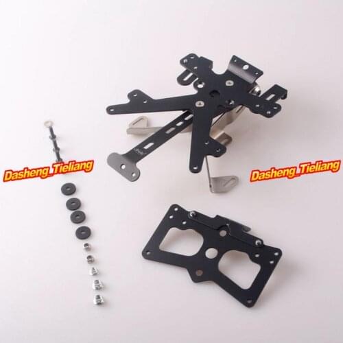 Motorcycle Fender Eliminator Kit License Plate Holder Protector For Yamaha T-MAX TMAX T max 530 2013 2014 Black