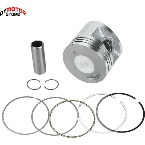 140cc Motorcycle 55mm Piston 15mm Pin Piston Set For Lifan 140 1P55FMJ LF140 Horizontal Engines Dirt Pit Bike Parts