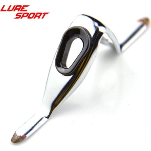 LureSport 3pcs WDB sloped Frame Guide triangle Ring 2 legs guide Fishing Rod Building component Repair DIY Accessory