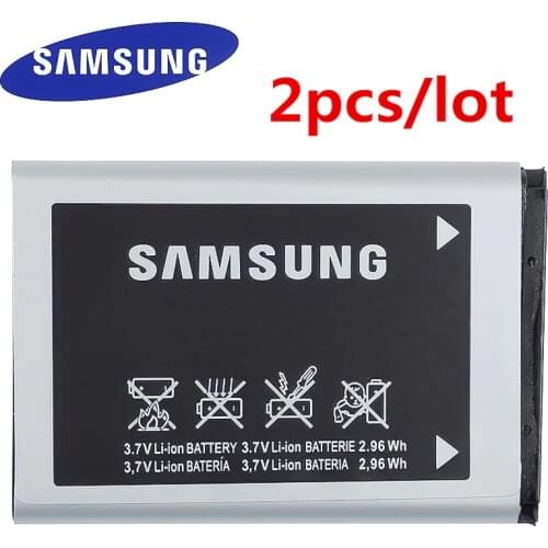 2pcs/lot Original Battery AB463446BU AB463446TU Samsung S139 M628 X520 F258 E878 F299 E1200M SGH-B108 GH-M310 SGH-L258 800mAh