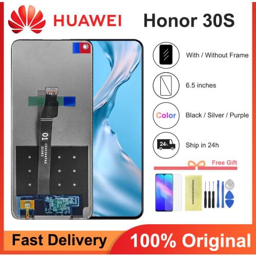 6.5" Original Display For Huawei Honor 30s CDY-AN90 Touch Screen Digitizer Assembly Replament For Huawei Nova 7 se CDY-AN00 LCD