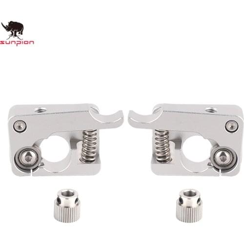 MK10 Remote Direct Extruder Aluminum Part J-head Extrusion Right Left Hand Arm Full Metal Bowden 3D Printers Parts Aluminium